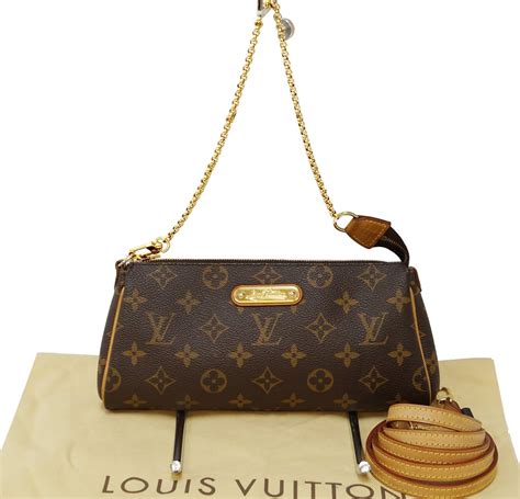 louis vuitton canvas pochette bag|louis vuitton eva pochette.